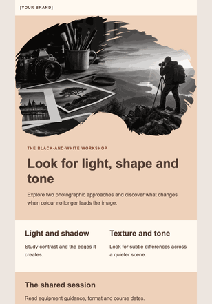 Beyond colour email design preview