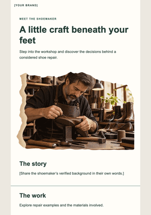 More miles in a favourite pair email design preview
