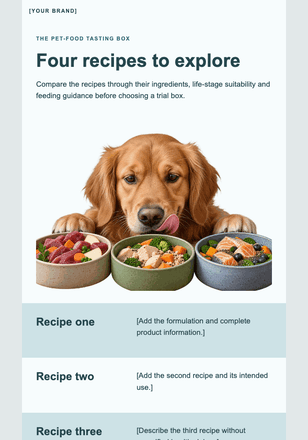 Find the bowl they look forward to email design preview