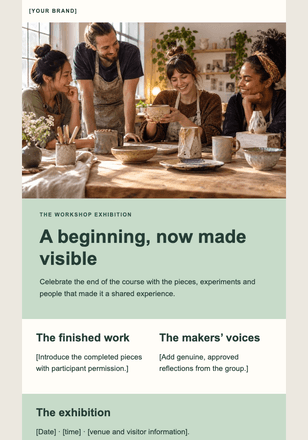 Look what your hands have learned email design preview
