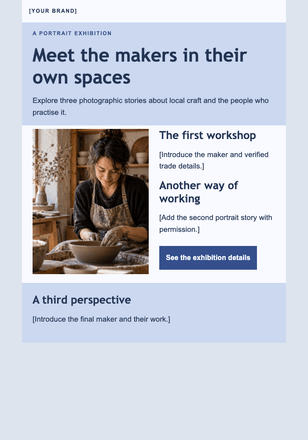 The hands behind the local work email design preview