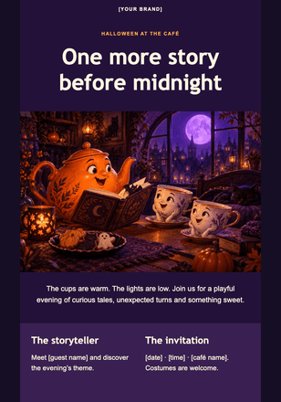 Stories after the last light email design preview