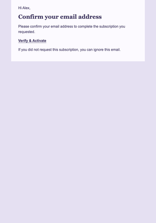 Technical Verification — Detailed email design preview