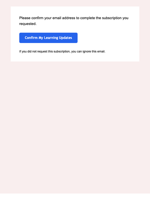 Confirm Your Subscription to Dynamic Learning Solutions email design preview