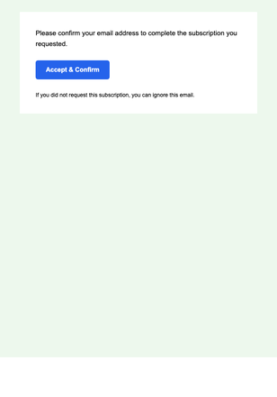 Reserved Edition — Compact email design preview
