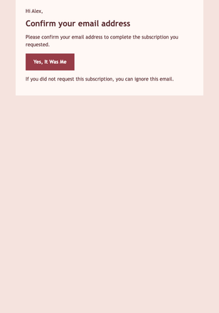 Plain Language — Compact email design preview