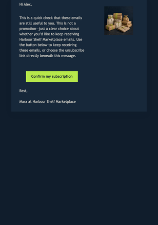 Keep Your Marketplace Updates Active email design preview