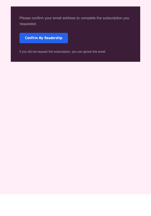 Editorial Letter — Detailed email design preview