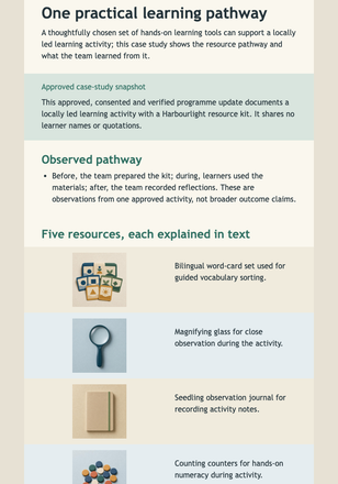 Learning Pathway Bulletin email design preview