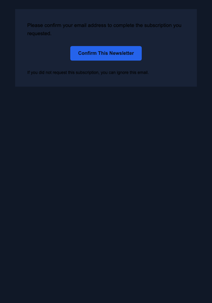 Newsletter Expectations — Direct email design preview