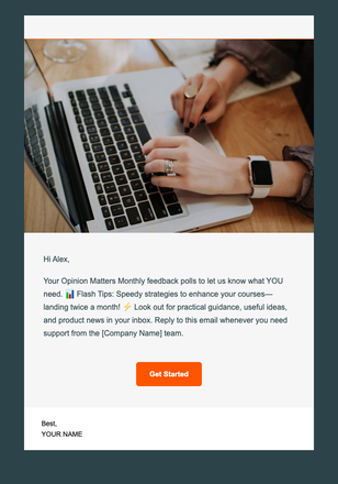 Welcome to Creative LMS email design preview