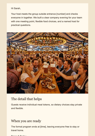 Your Team Table Without the Guesswork email design preview