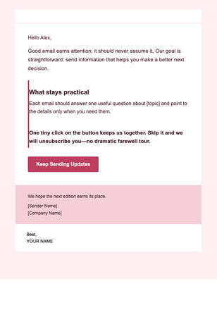 Useful Updates — Editorial email design preview