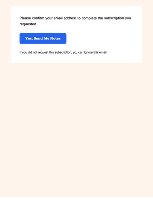 Creator Note — Detailed email design preview
