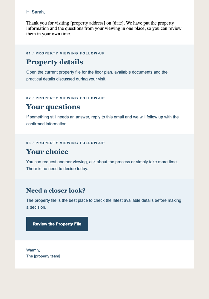 The Little House Kept the Kettle On email design preview