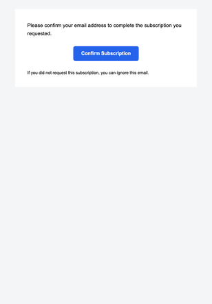 Formal Notice — Direct email design preview