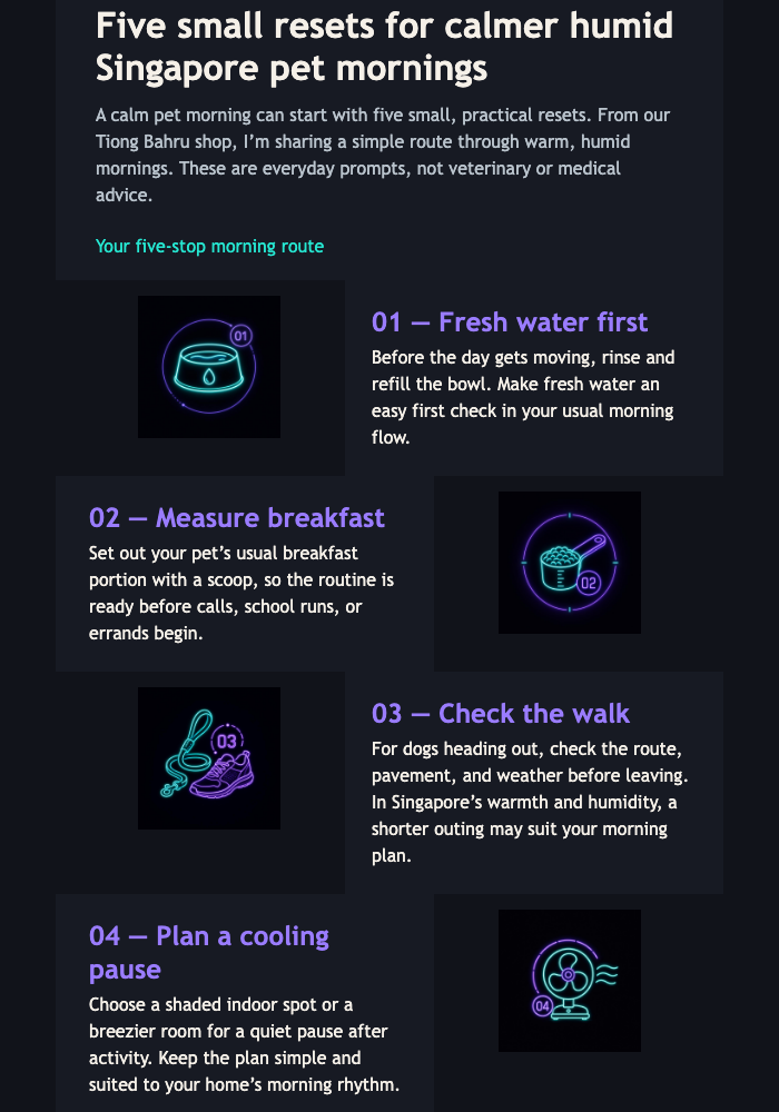 Pet Morning Routine Edit email design preview
