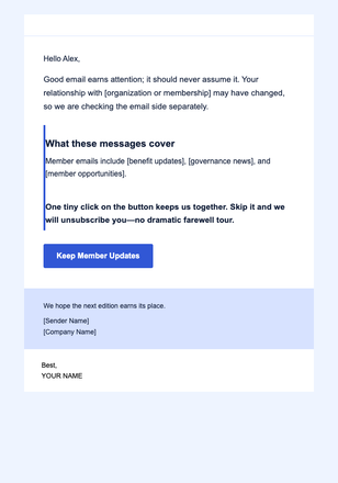 Member Updates — Editorial email design preview