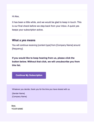 Final Confirmation — Warm email design preview