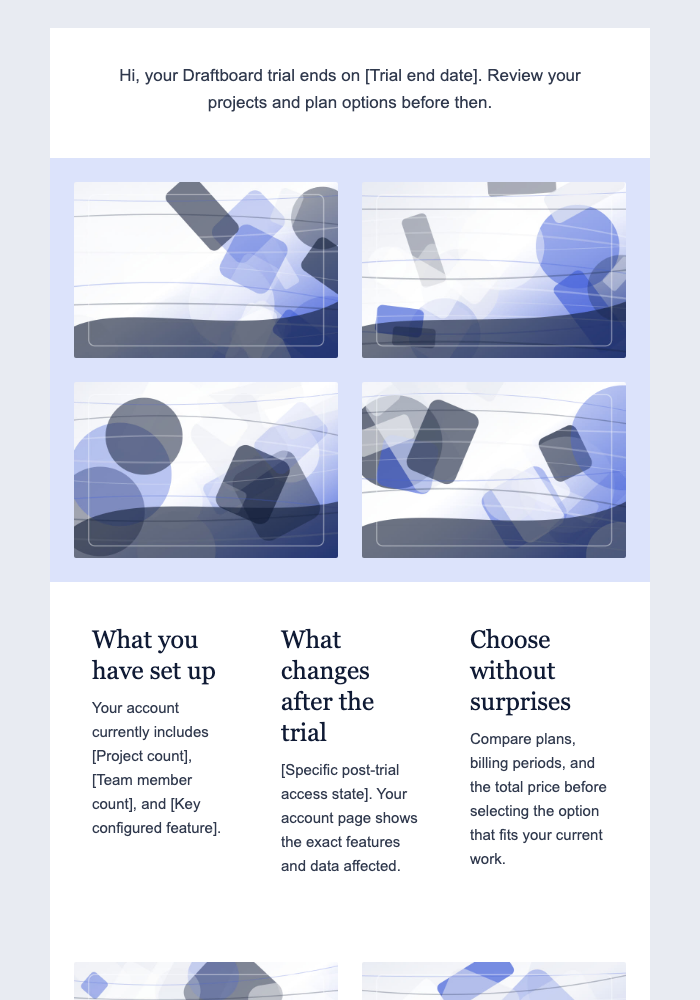 Trial Expiry Reminder email design preview